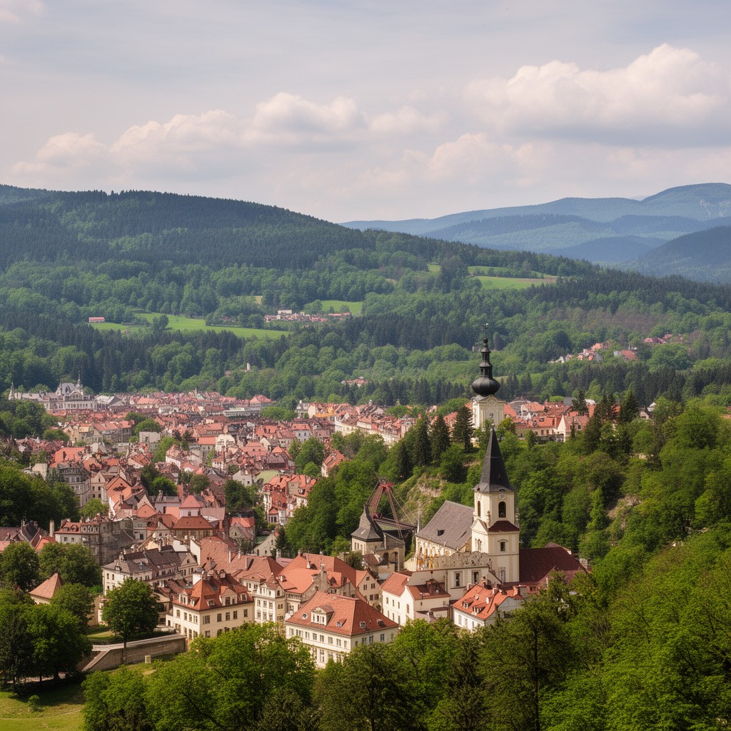 AI-generated illustration of Lower Silesia