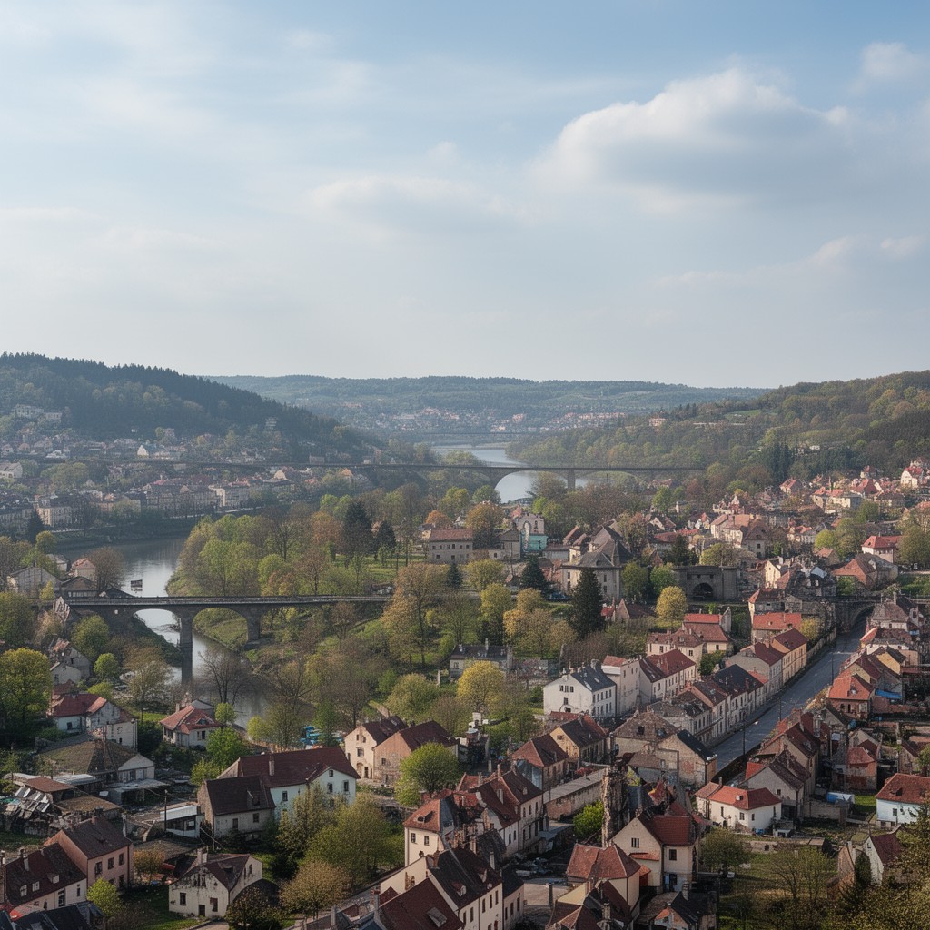 AI-generated illustration of Cieszyn Silesia