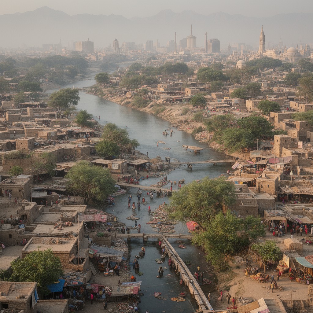 AI-generated illustration of Indus Valley