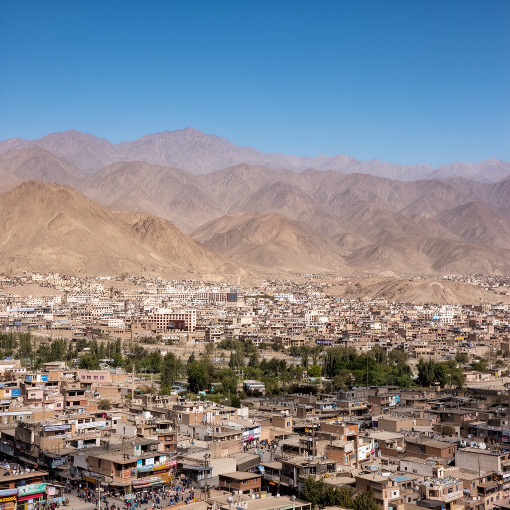 AI-generated illustration of Quetta