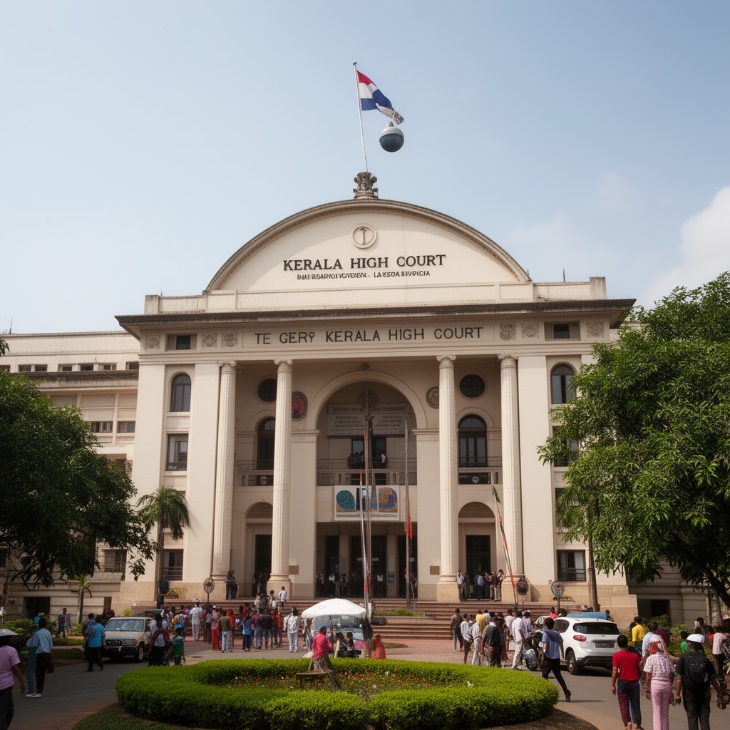 AI-generated illustration of Kerala High Court