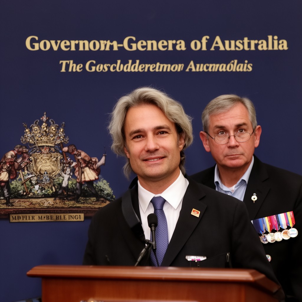 AI-generated illustration of Governor-General of Australia