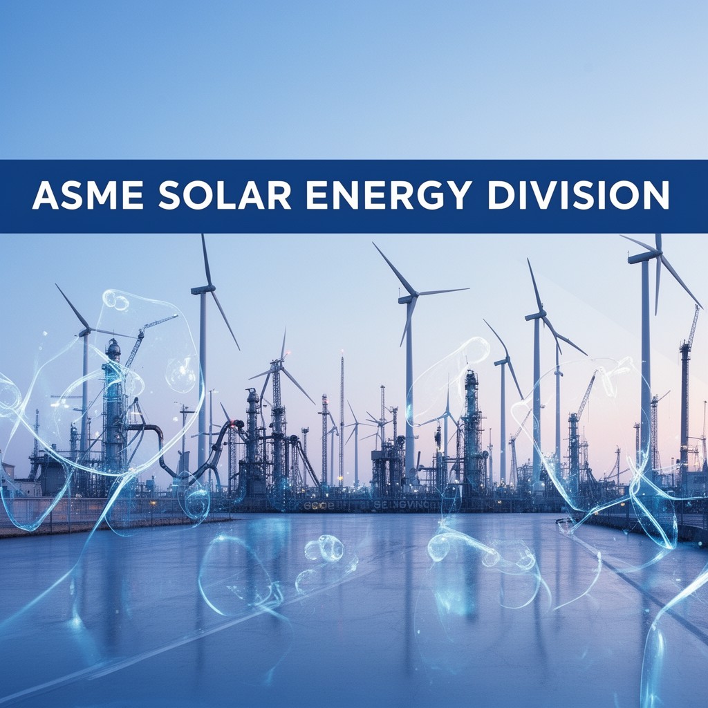 AI-generated illustration of ASME Solar Energy Division