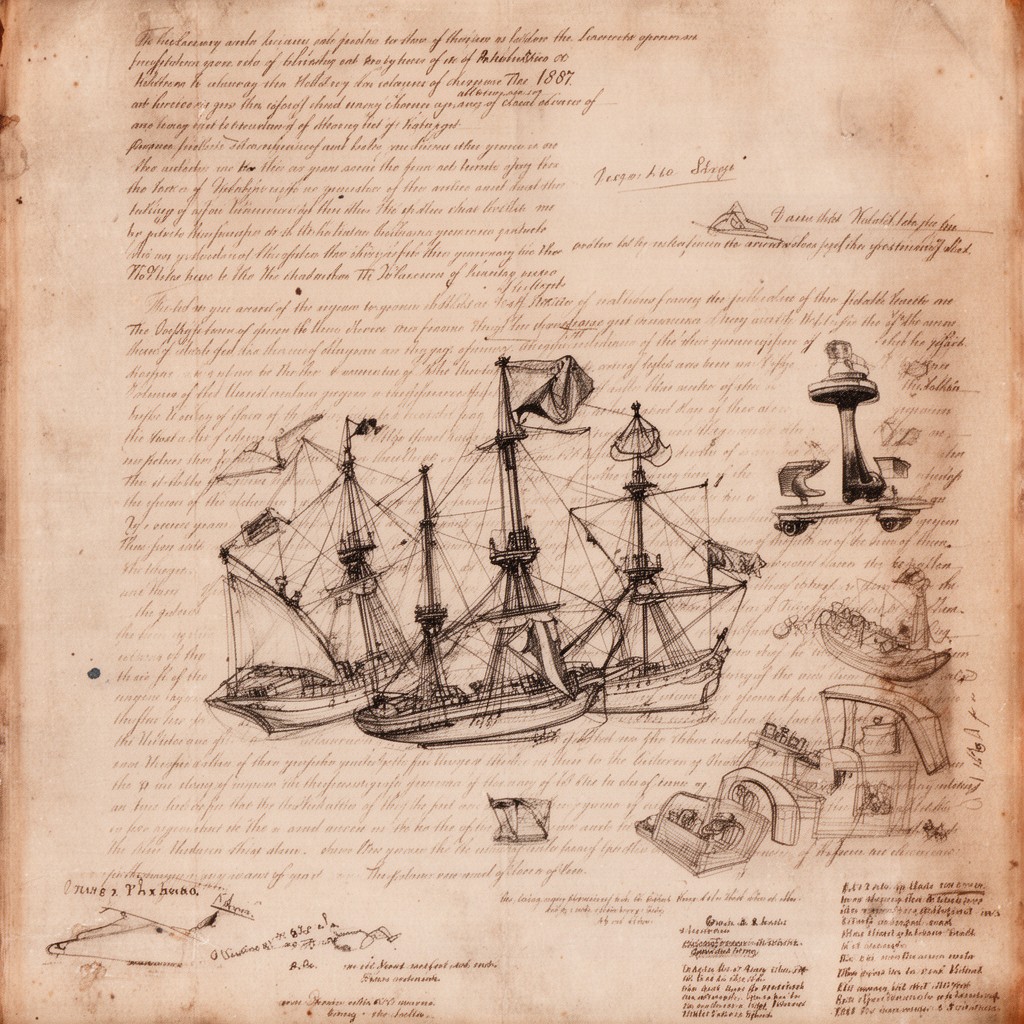 AI-generated illustration of United States Act Prohibiting Importation of Slaves 1807