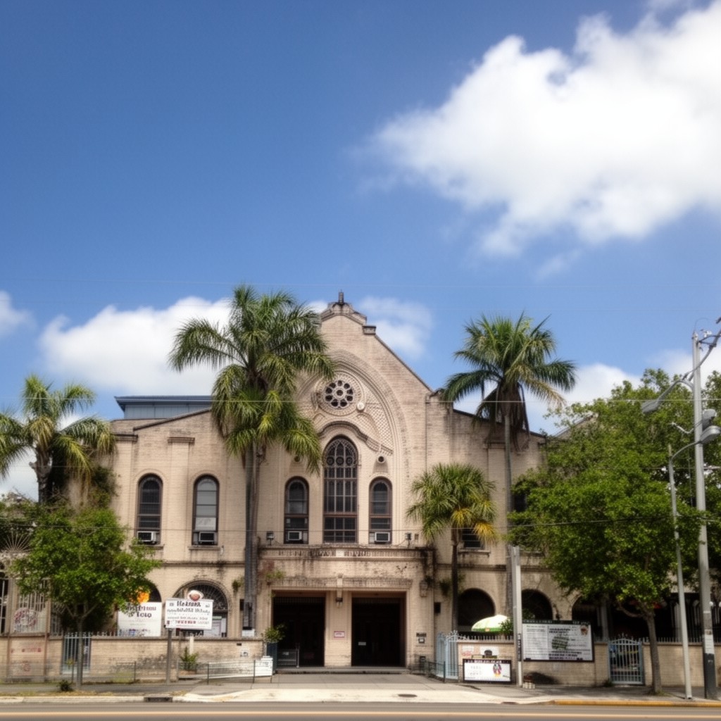 AI-generated illustration of St. John Institutional Missionary Baptist Church