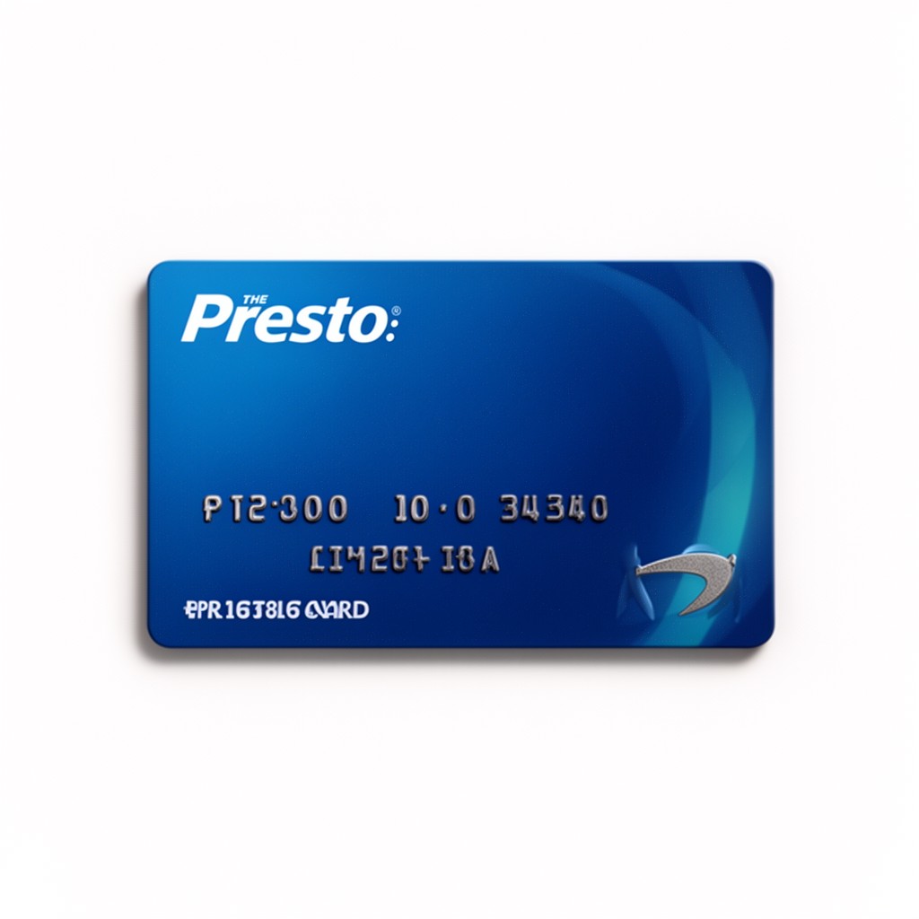 AI-generated illustration of Presto card