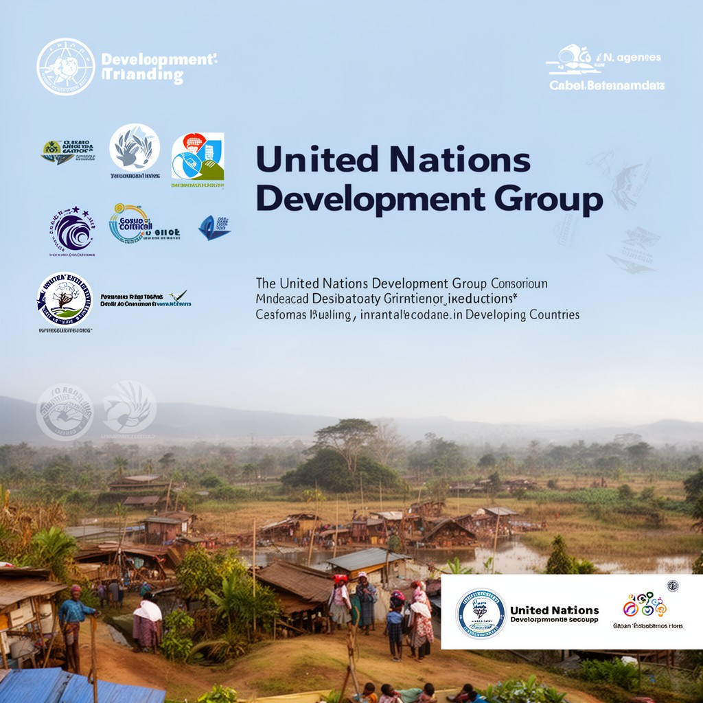AI-generated illustration of United Nations Development Group