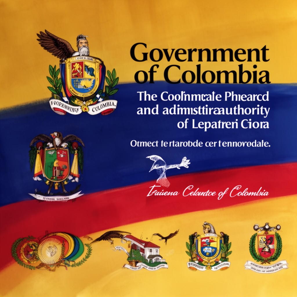 AI-generated illustration of Government of Colombia