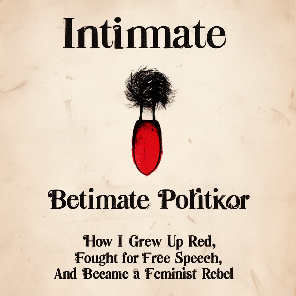 AI-generated illustration of Intimate Politics: How I Grew Up Red, Fought for Free Speech, and Became a Feminist Rebel