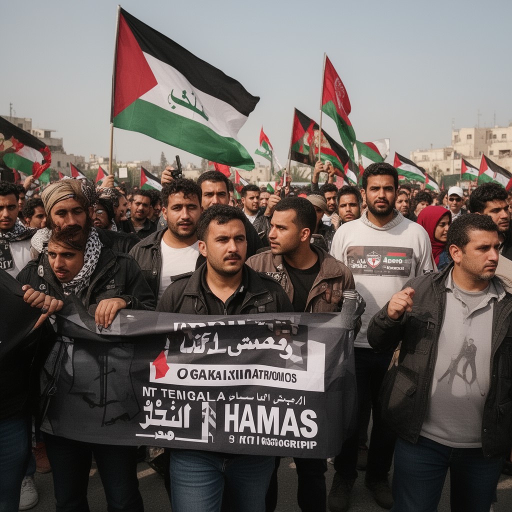 AI-generated illustration of Hamas