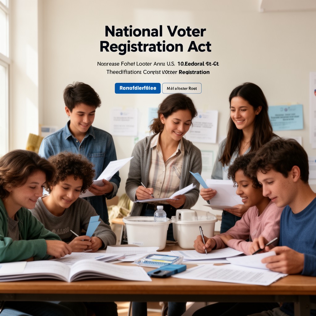AI-generated illustration of National Voter Registration Act