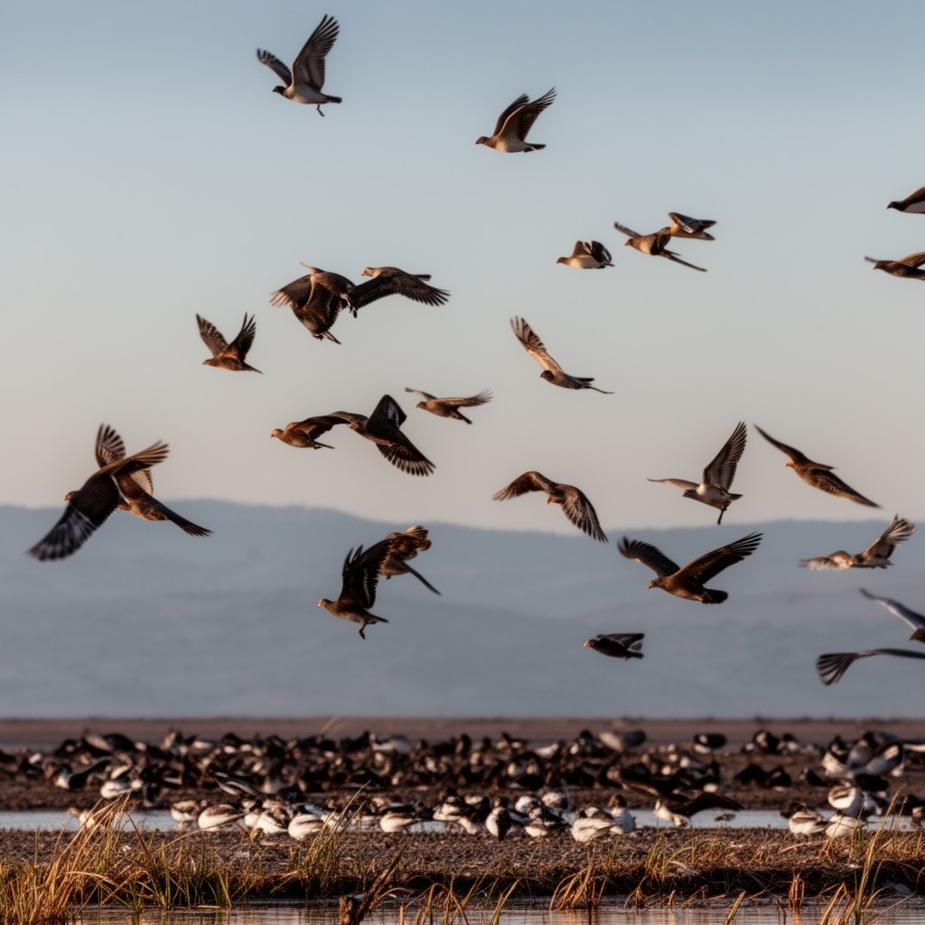 AI-generated illustration of Migratory Bird Treaty Act