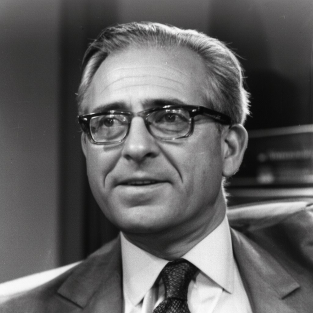 AI-generated illustration of John N. Mitchell