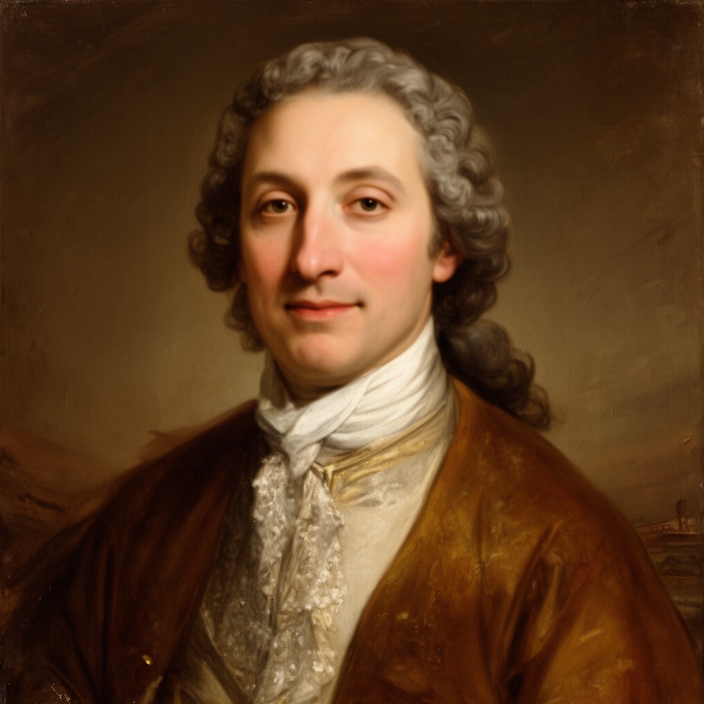 AI-generated illustration of Alexander Pope