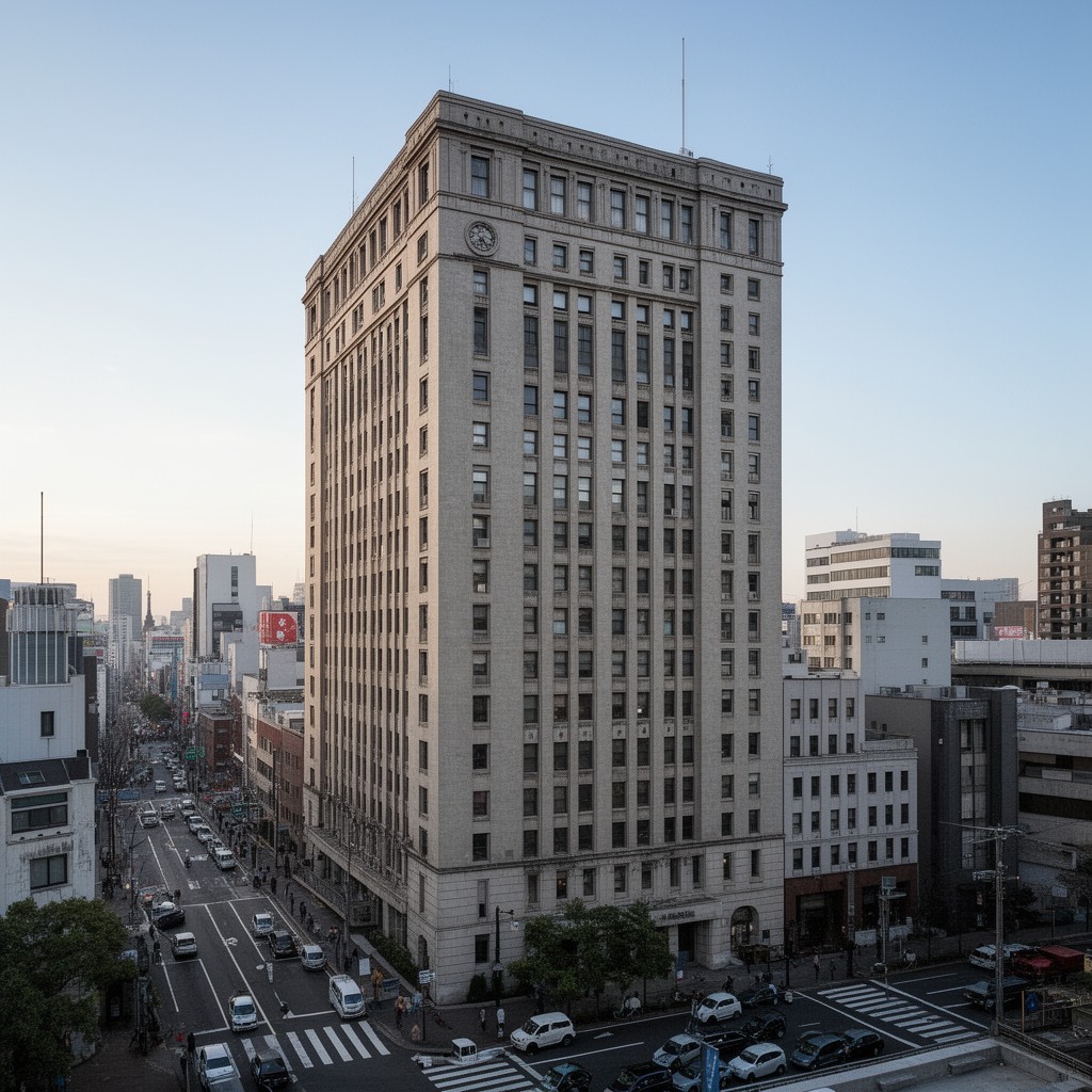 AI-generated illustration of Dai-Ichi Seimei Building, Tokyo
