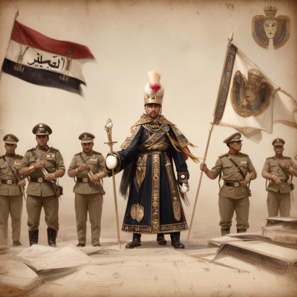 AI-generated illustration of Royal Egyptian Army