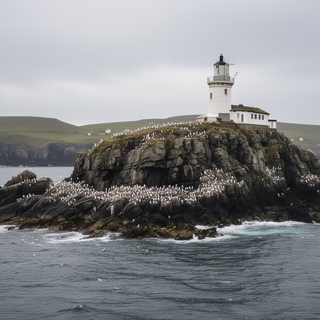 AI-generated illustration of Isle of May