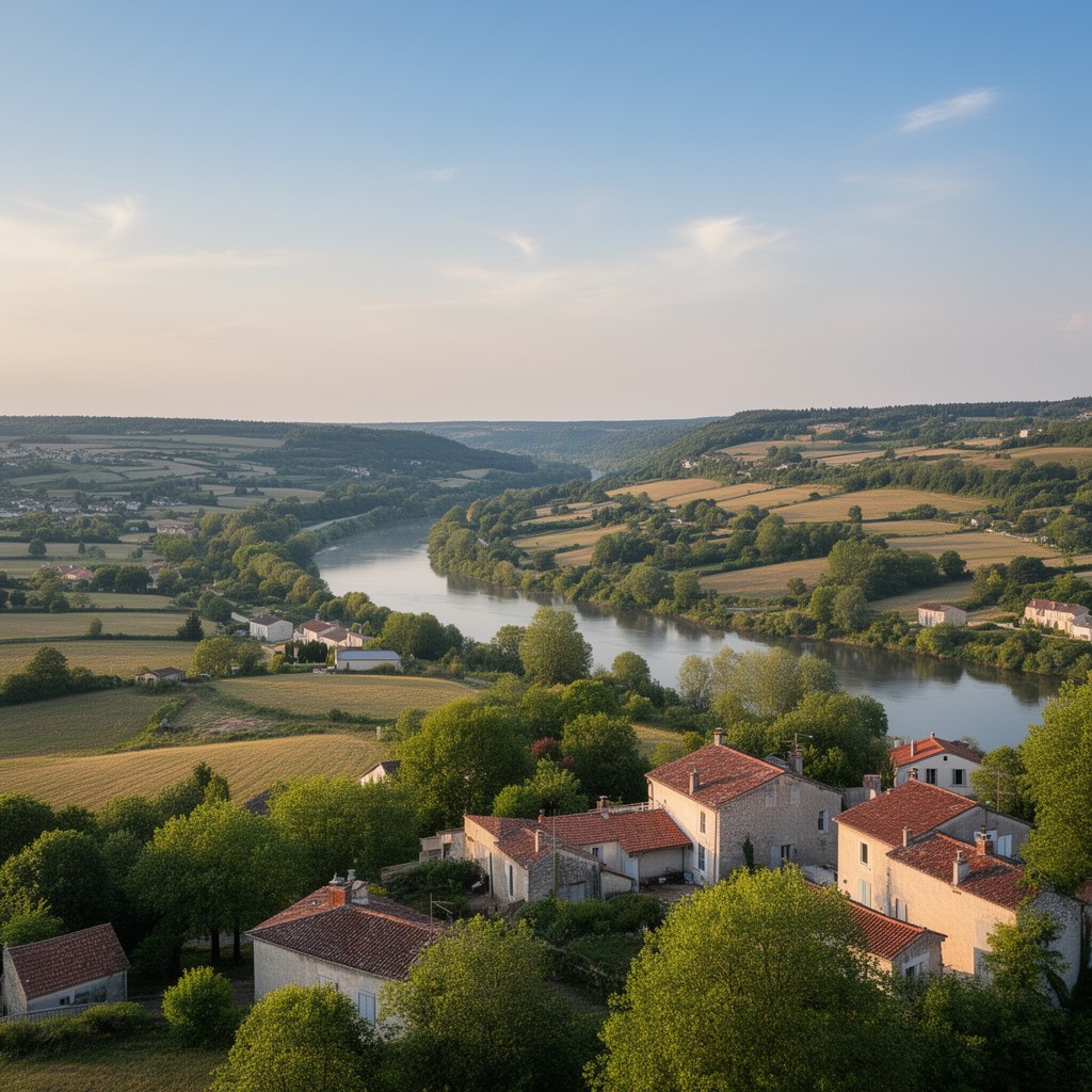 AI-generated illustration of Nièvre