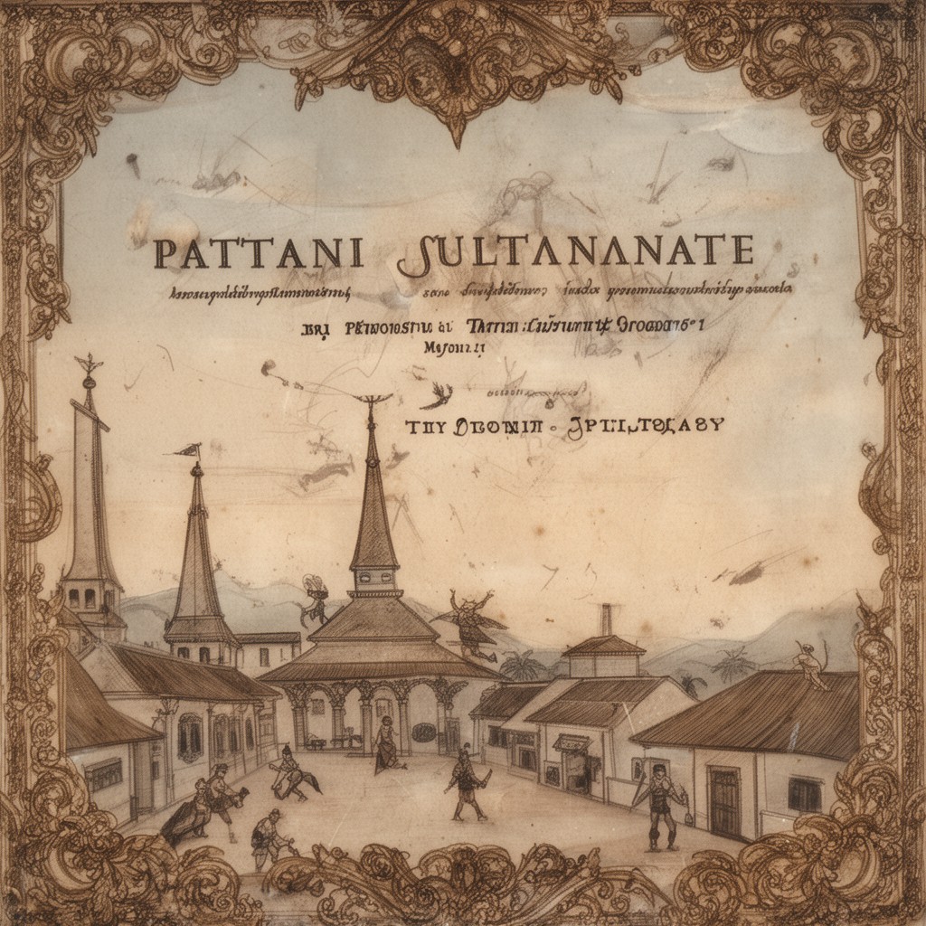 AI-generated illustration of Pattani Sultanate