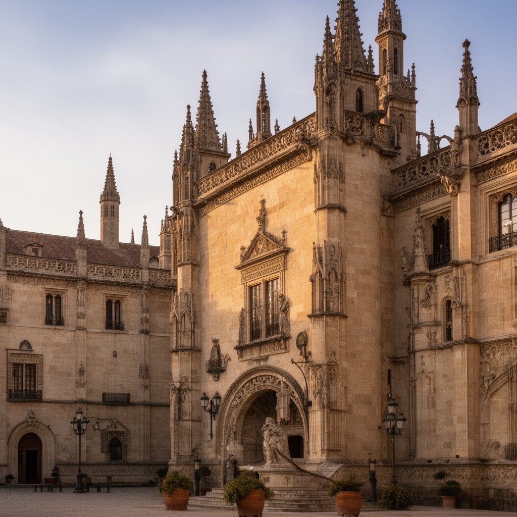 AI-generated illustration of University of Salamanca