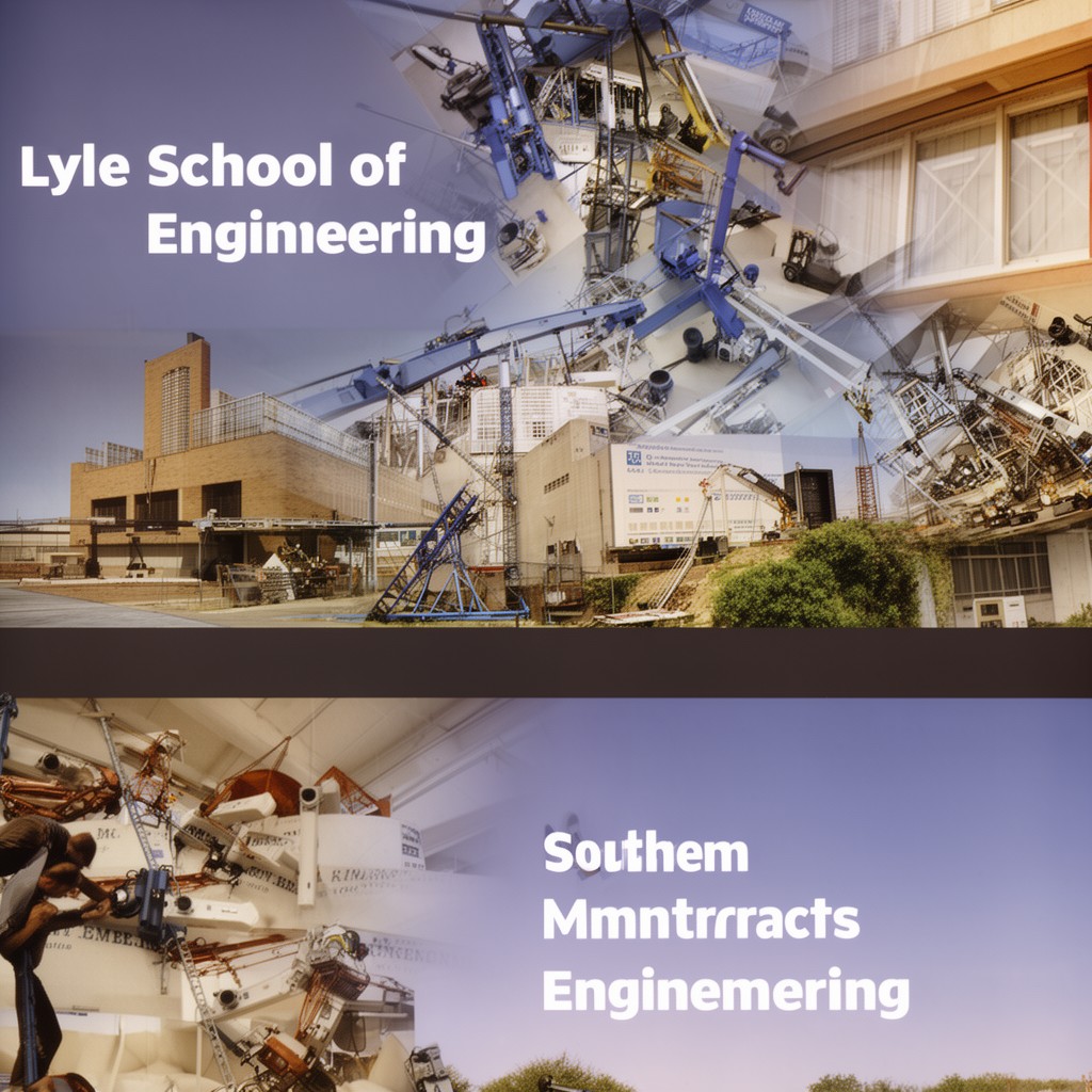 AI-generated illustration of Lyle School of Engineering