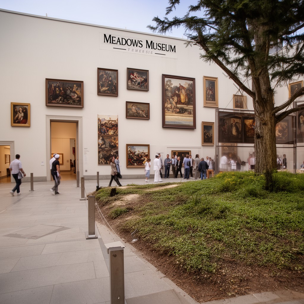 AI-generated illustration of Meadows Museum