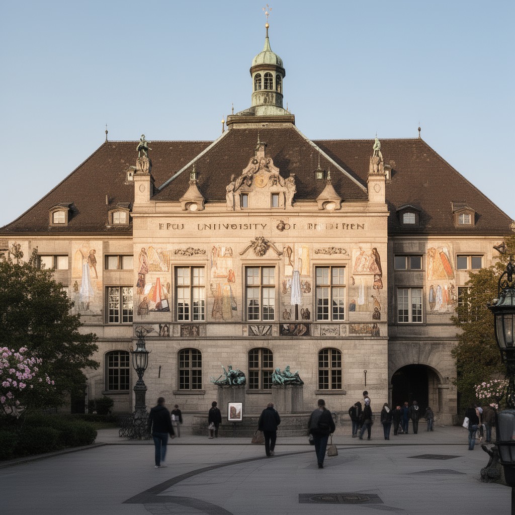 AI-generated illustration of University of Bern