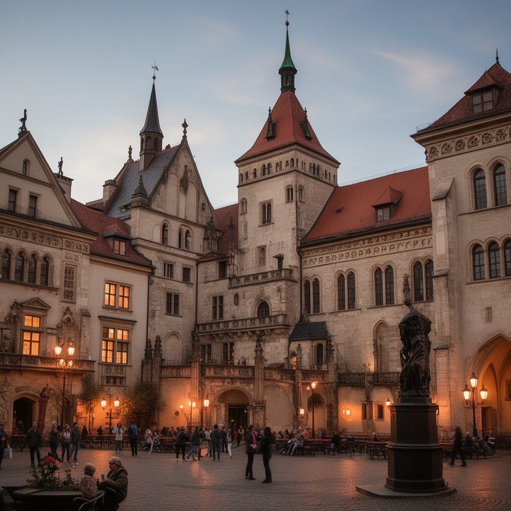 AI-generated illustration of Jagiellonian University