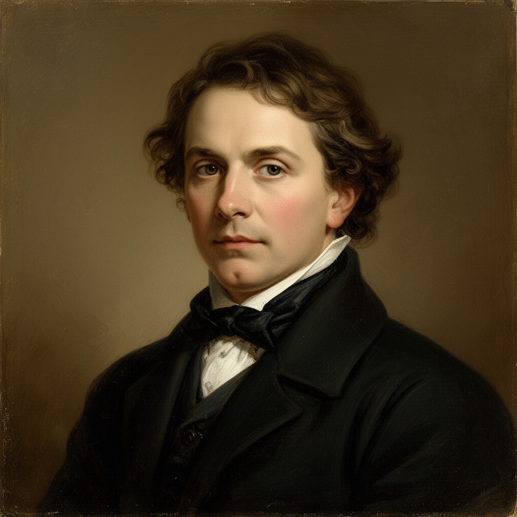 AI-generated illustration of Joseph Gauss