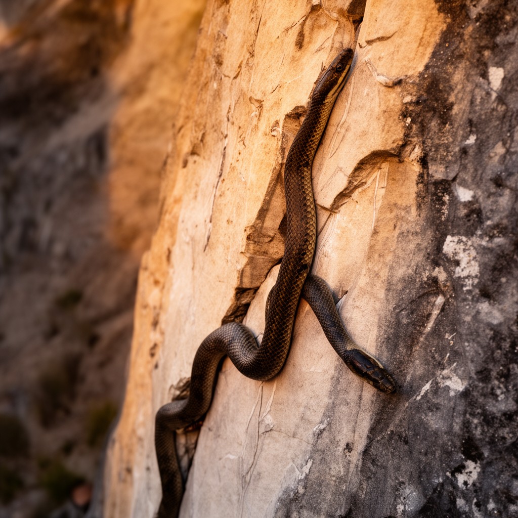 AI-generated illustration of Snake Dike