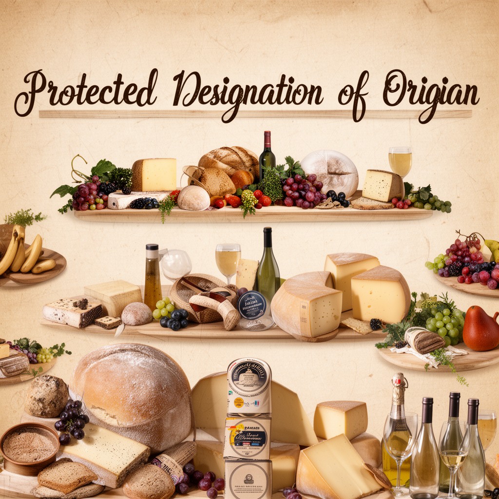 AI-generated illustration of Protected Designation of Origin