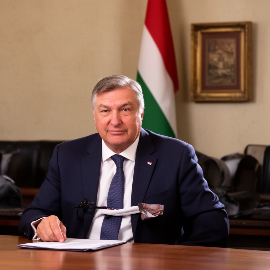 AI-generated illustration of President of Hungary