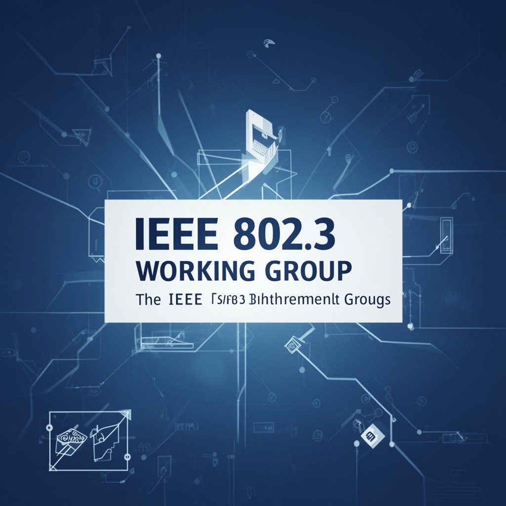 AI-generated illustration of IEEE 802.3 Working Group