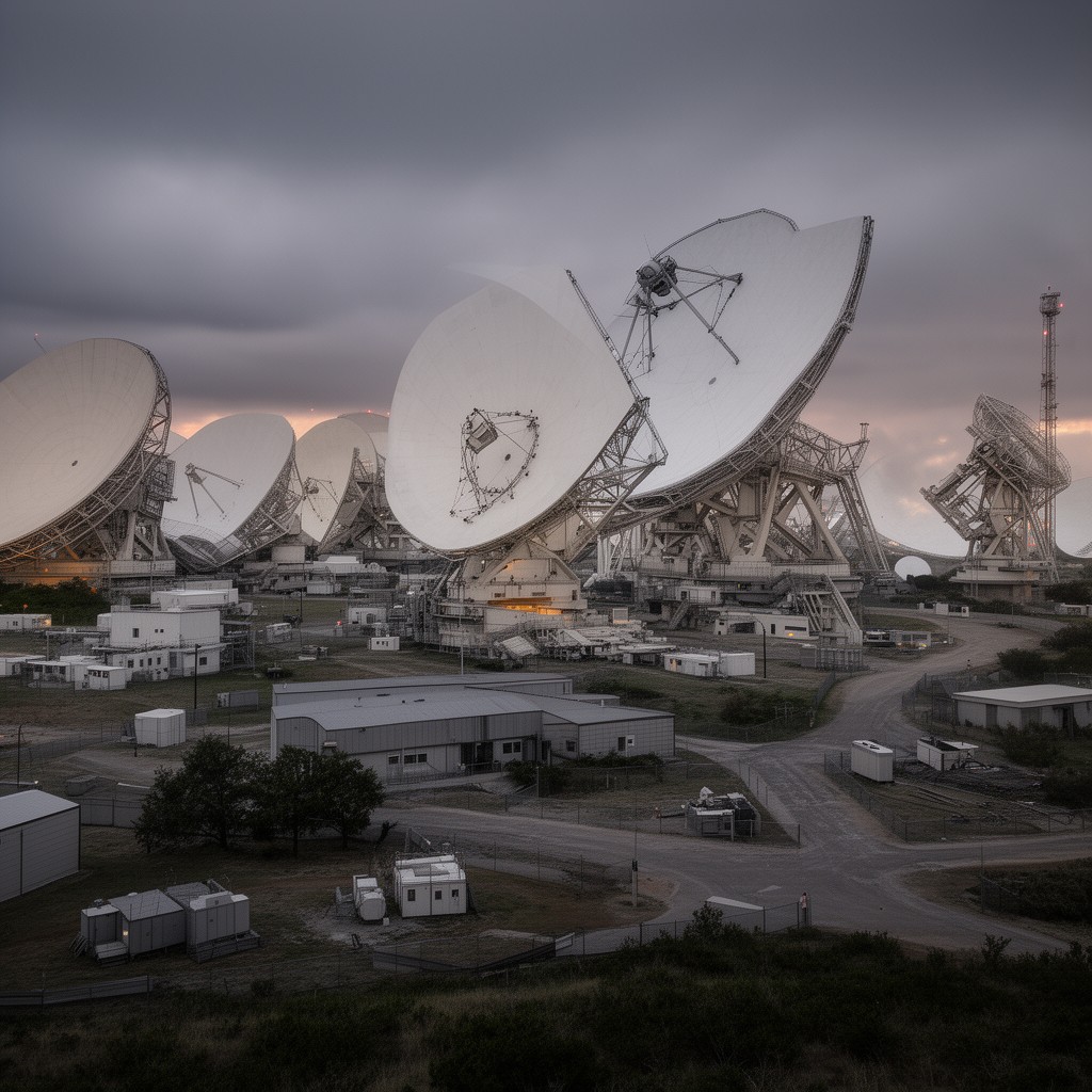 AI-generated illustration of National Radio Astronomy Observatory