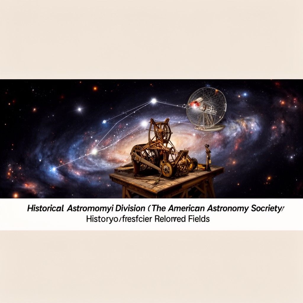AI-generated illustration of Historical Astronomy Division