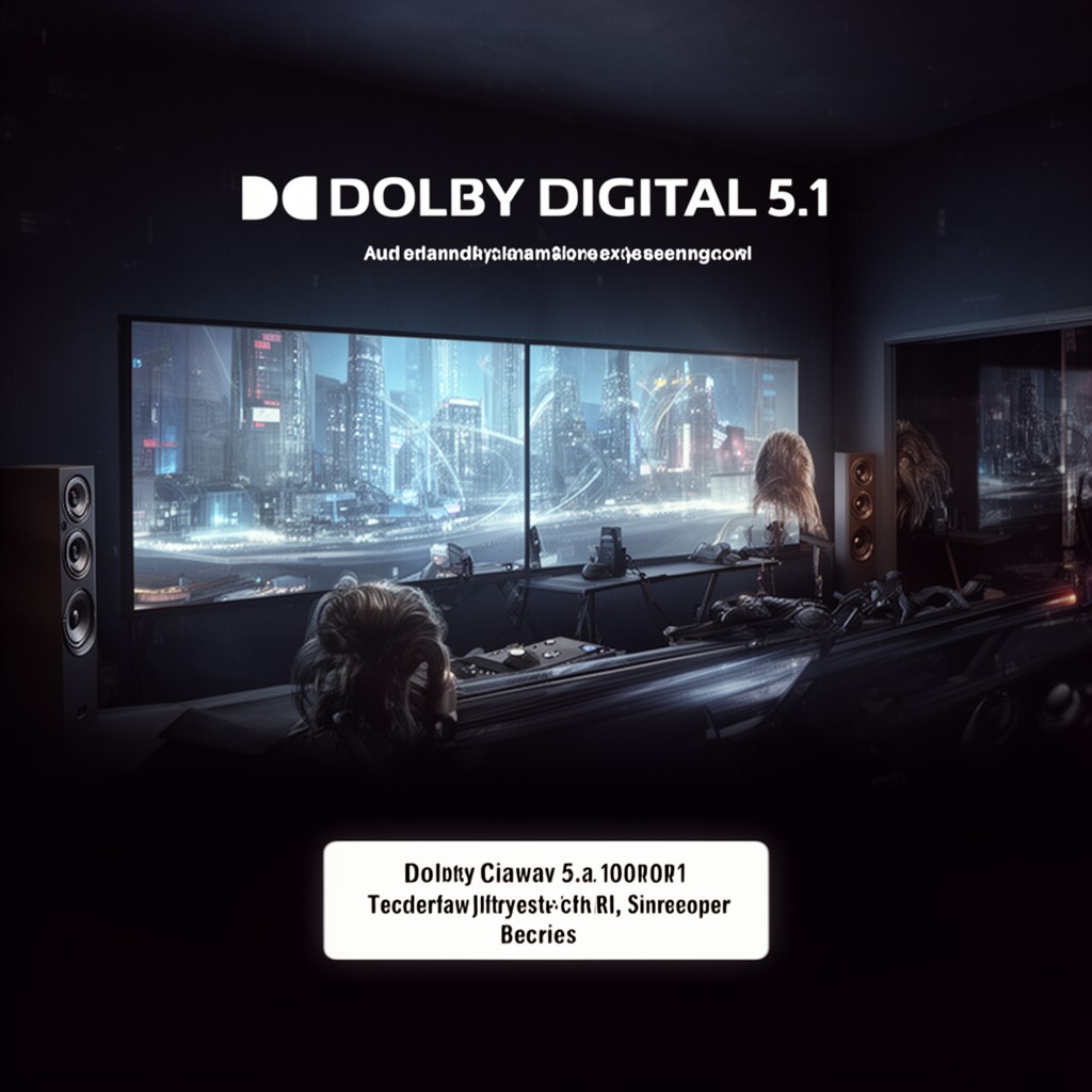 AI-generated illustration of Dolby Digital 5.1