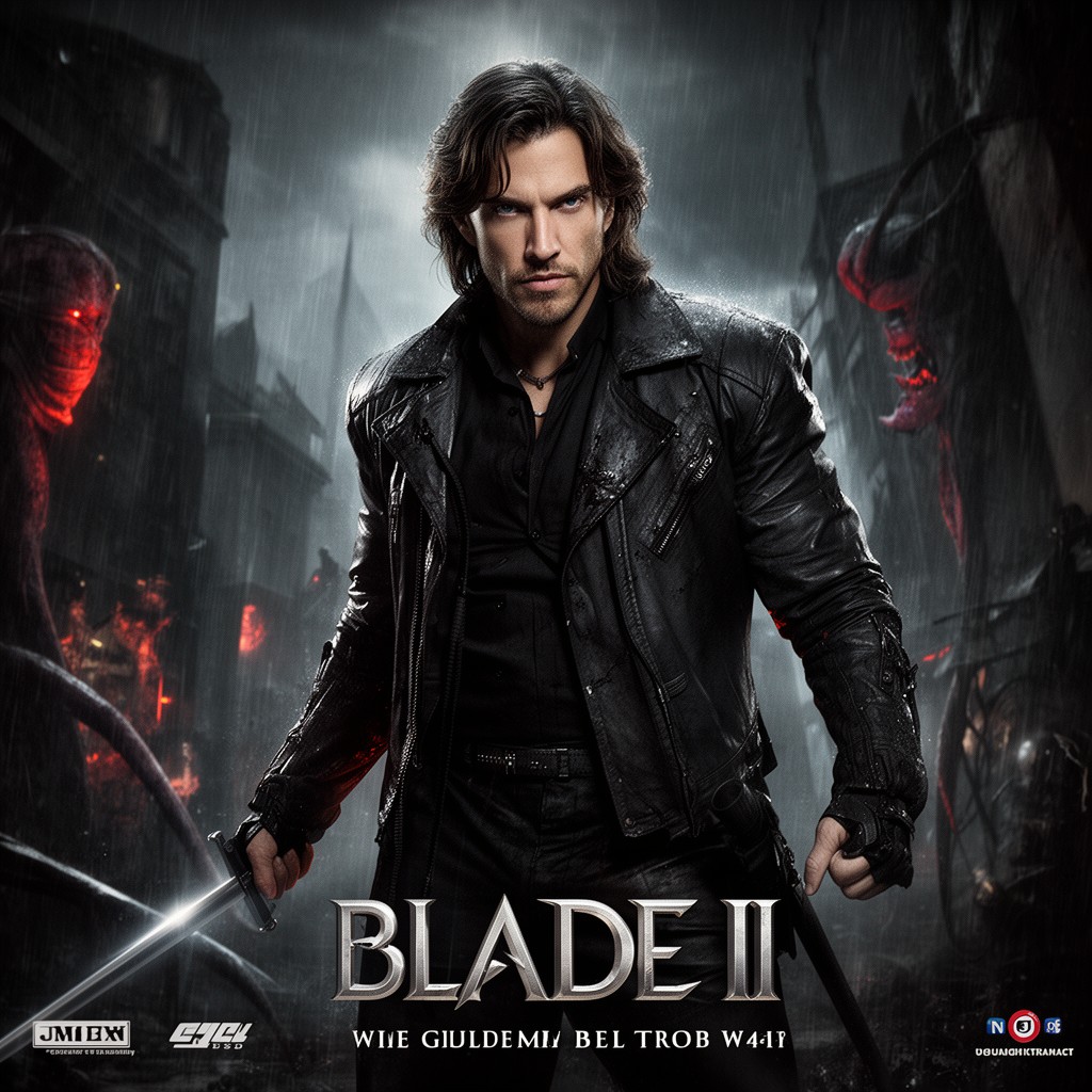 AI-generated illustration of Blade II