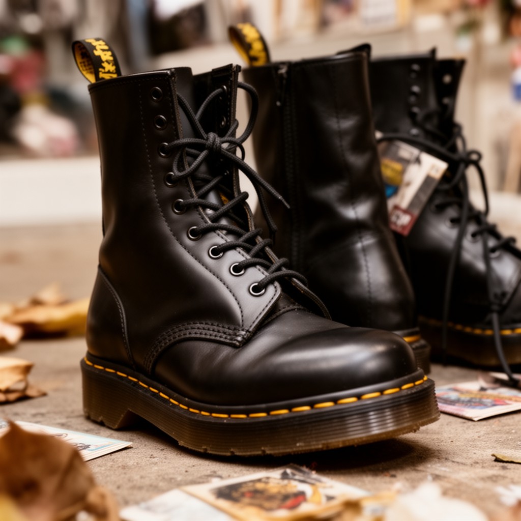 AI-generated illustration of Dr. Martens