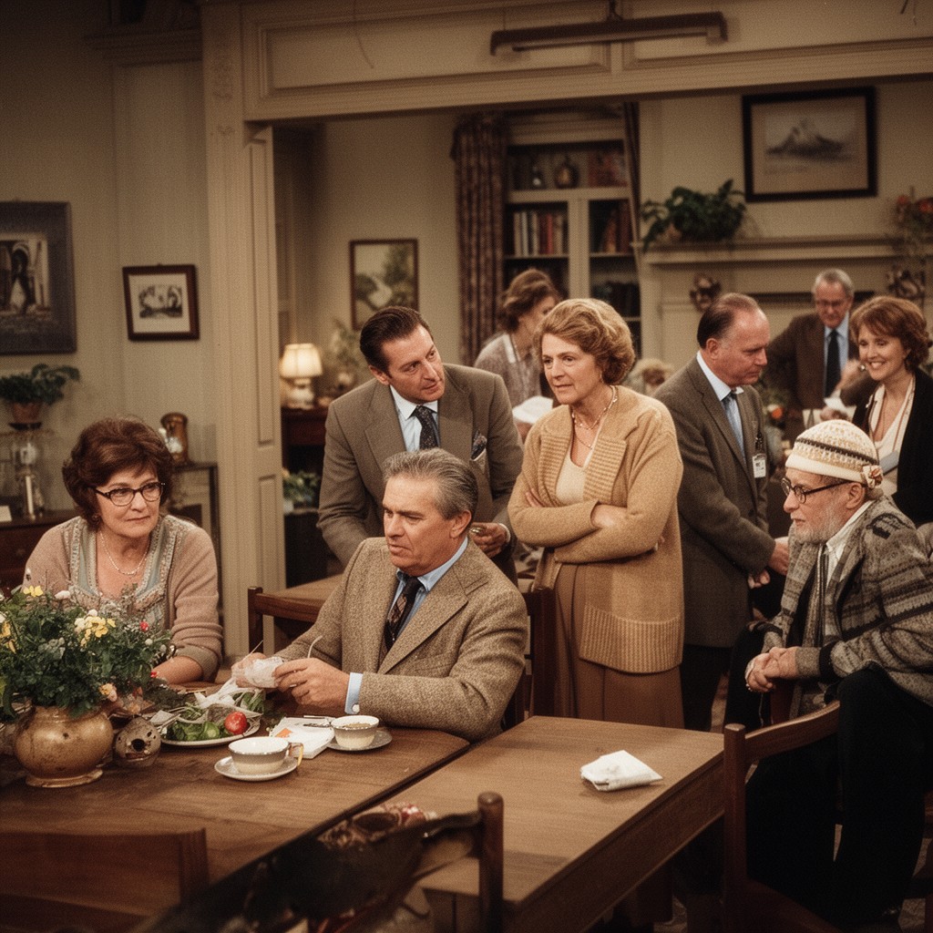 AI-generated illustration of All in the Family