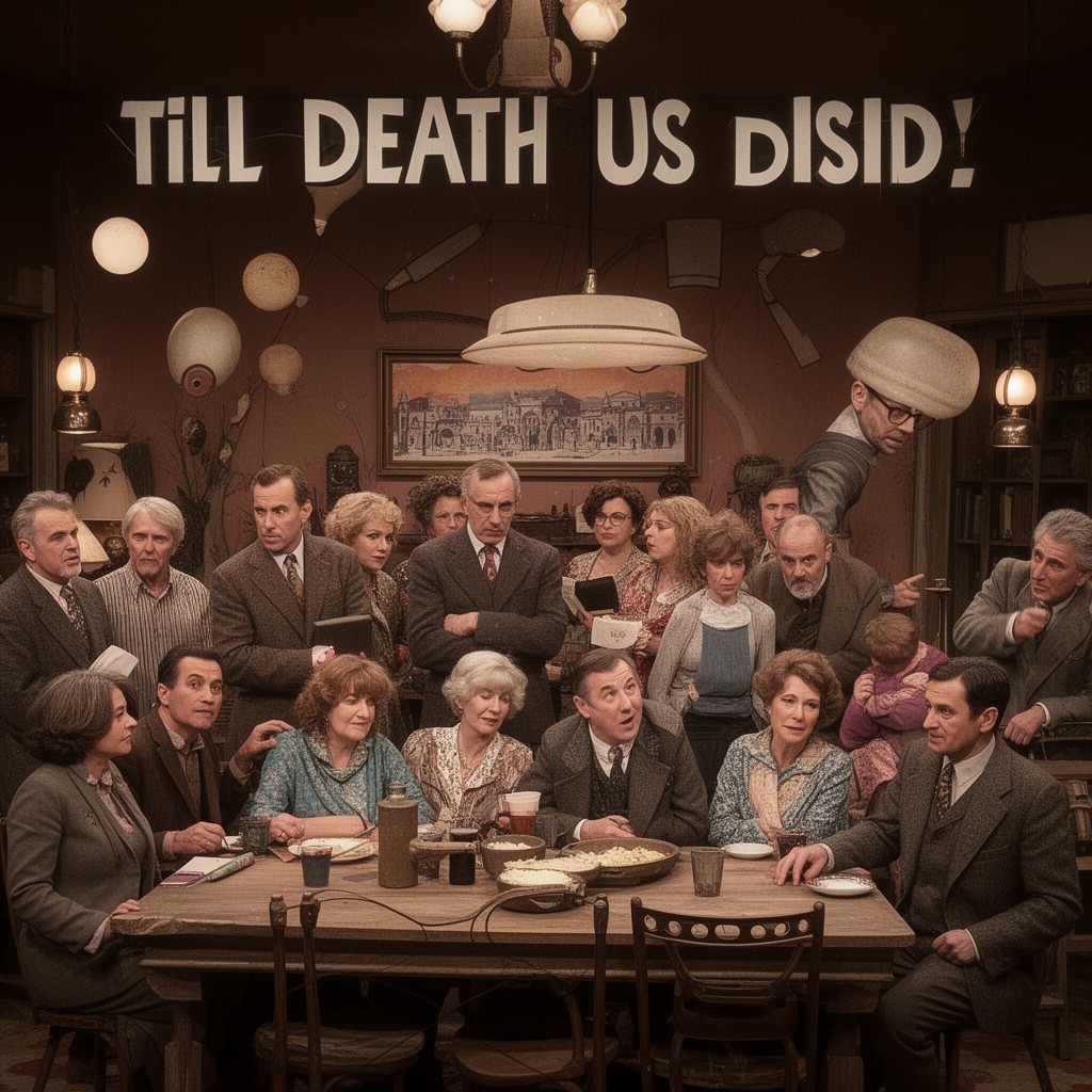 AI-generated illustration of Till Death Us Do Part
