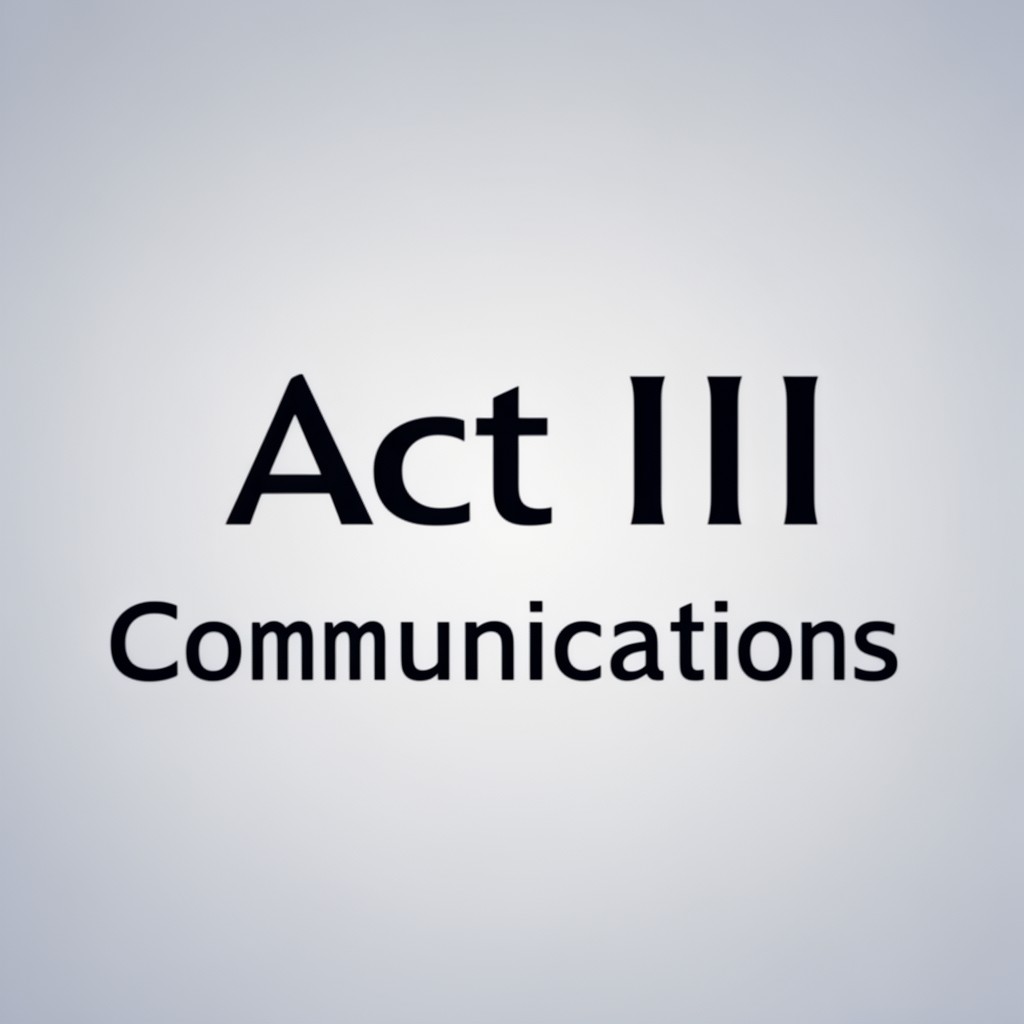 AI-generated illustration of Act III Communications