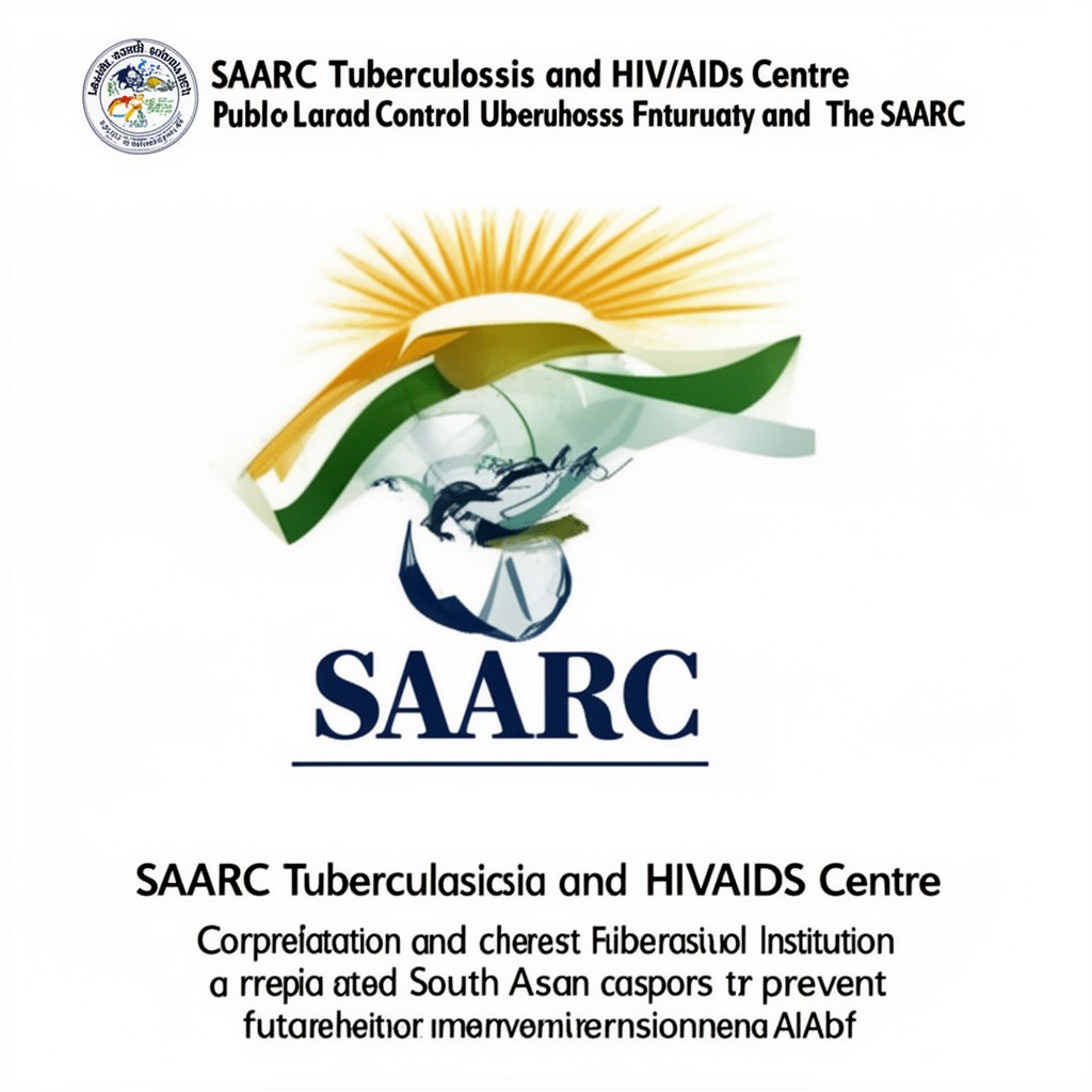 AI-generated illustration of SAARC Tuberculosis and HIV/AIDS Centre