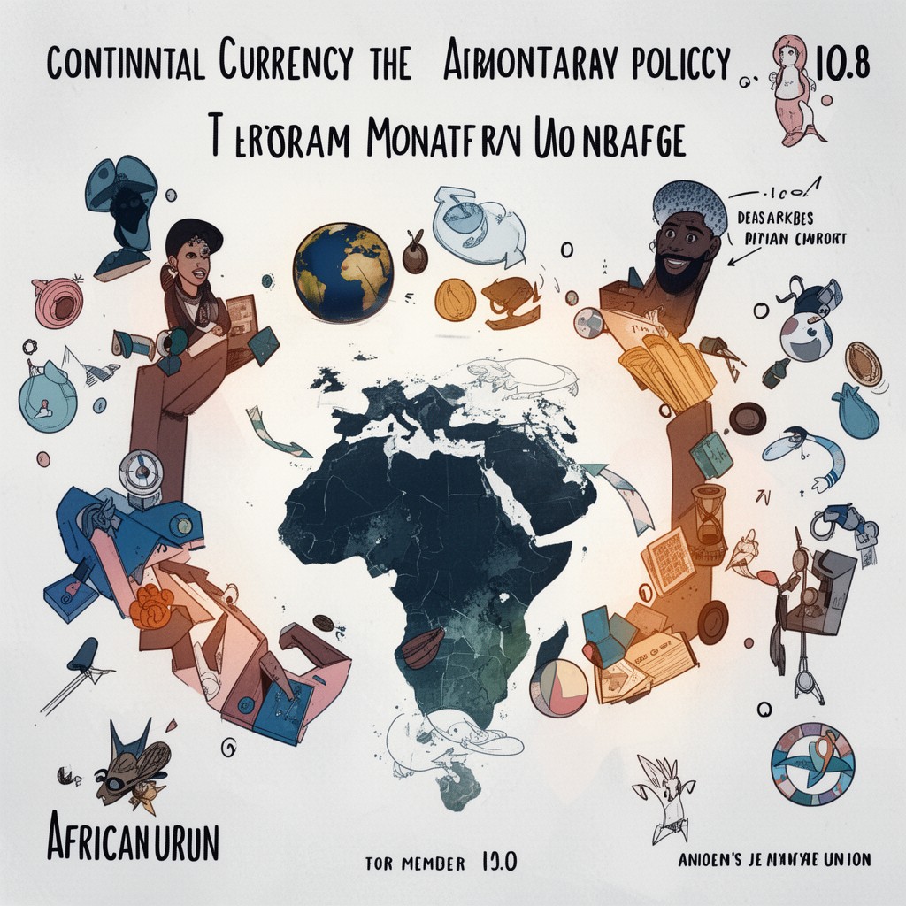 AI-generated illustration of African Monetary Union