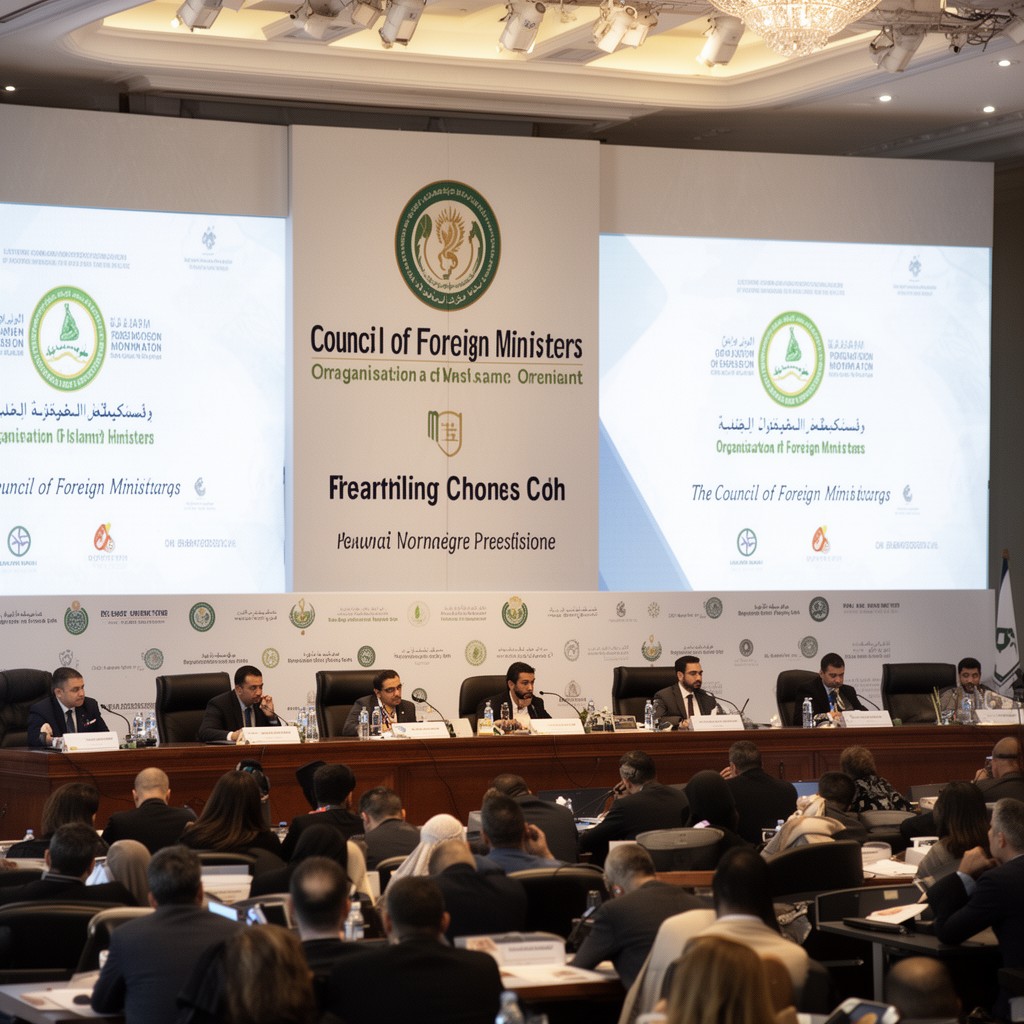 AI-generated illustration of Council of Foreign Ministers