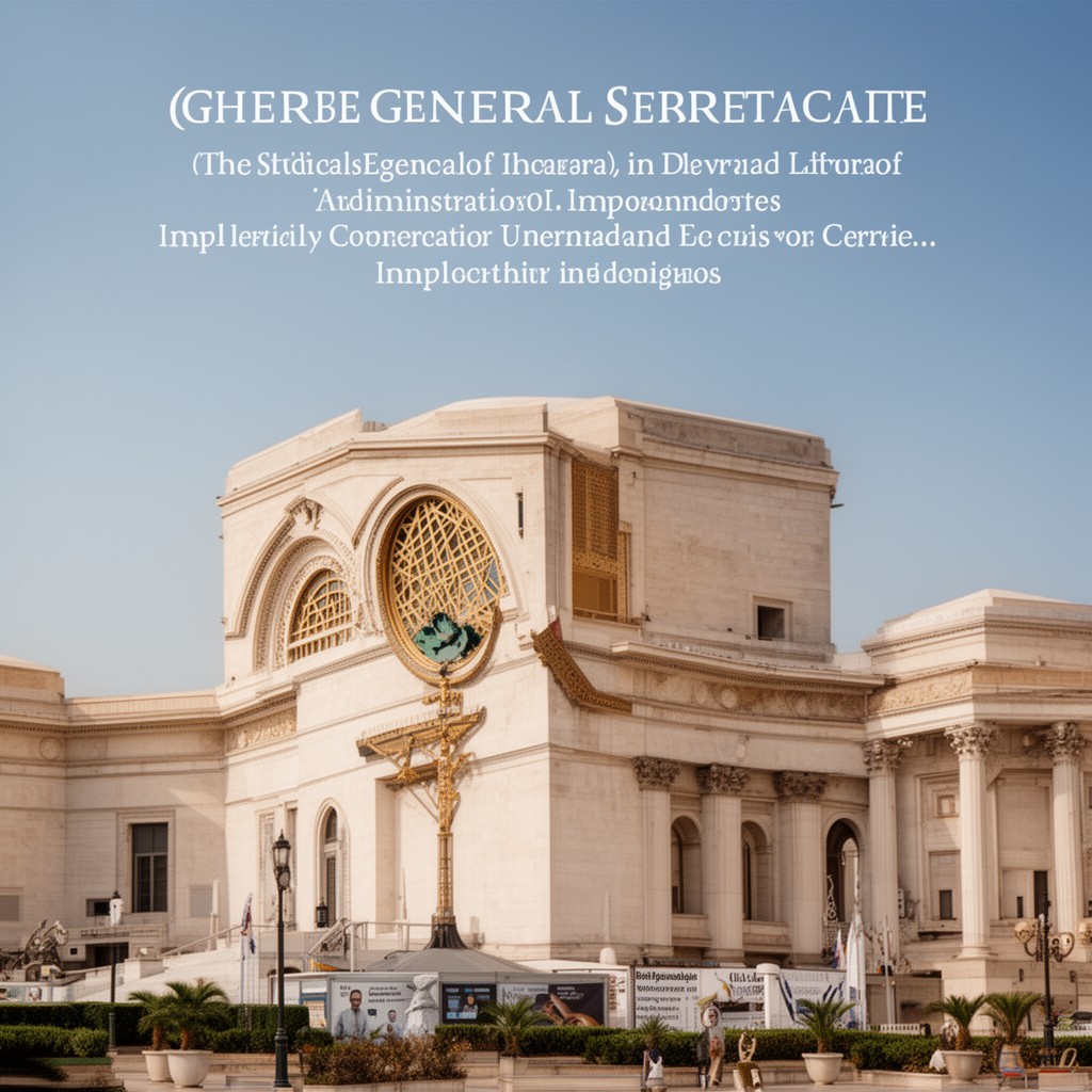 AI-generated illustration of General Secretariat