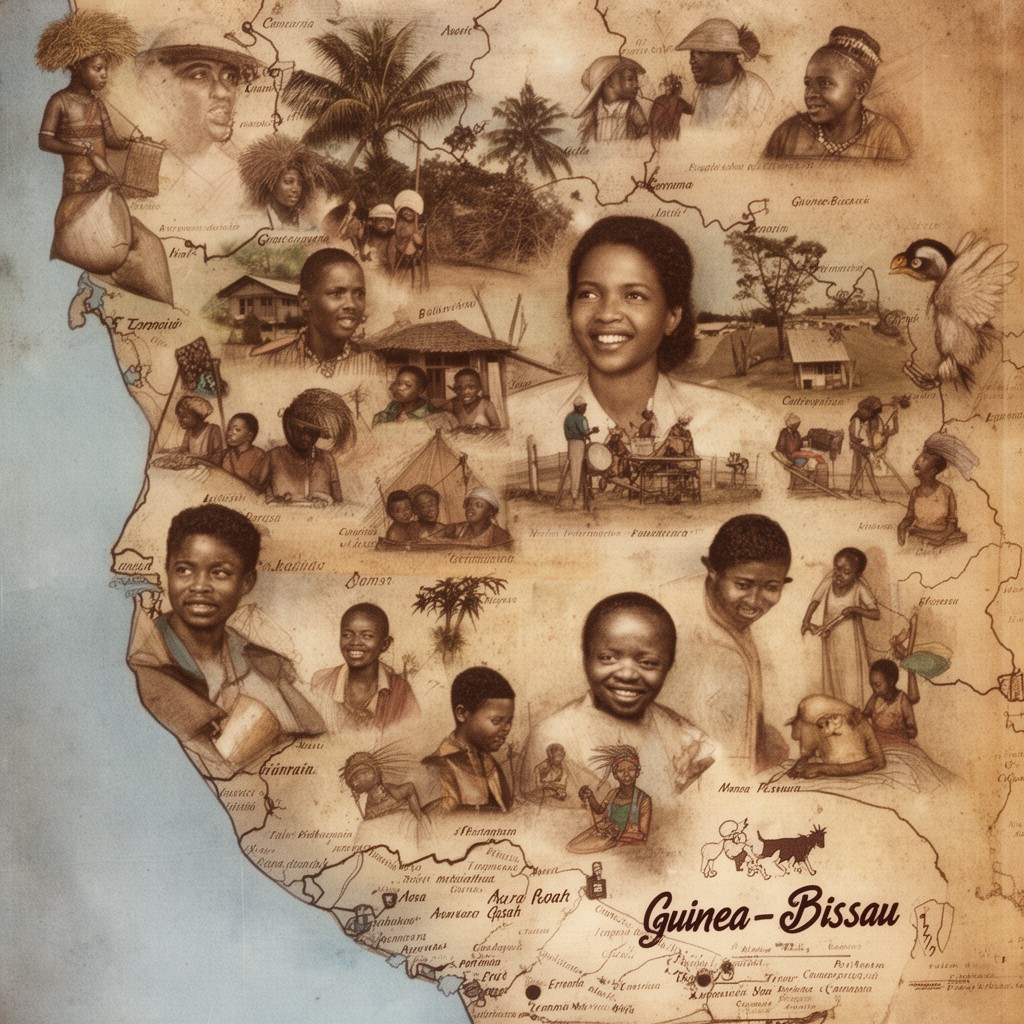 AI-generated illustration of Guinea-Bissau