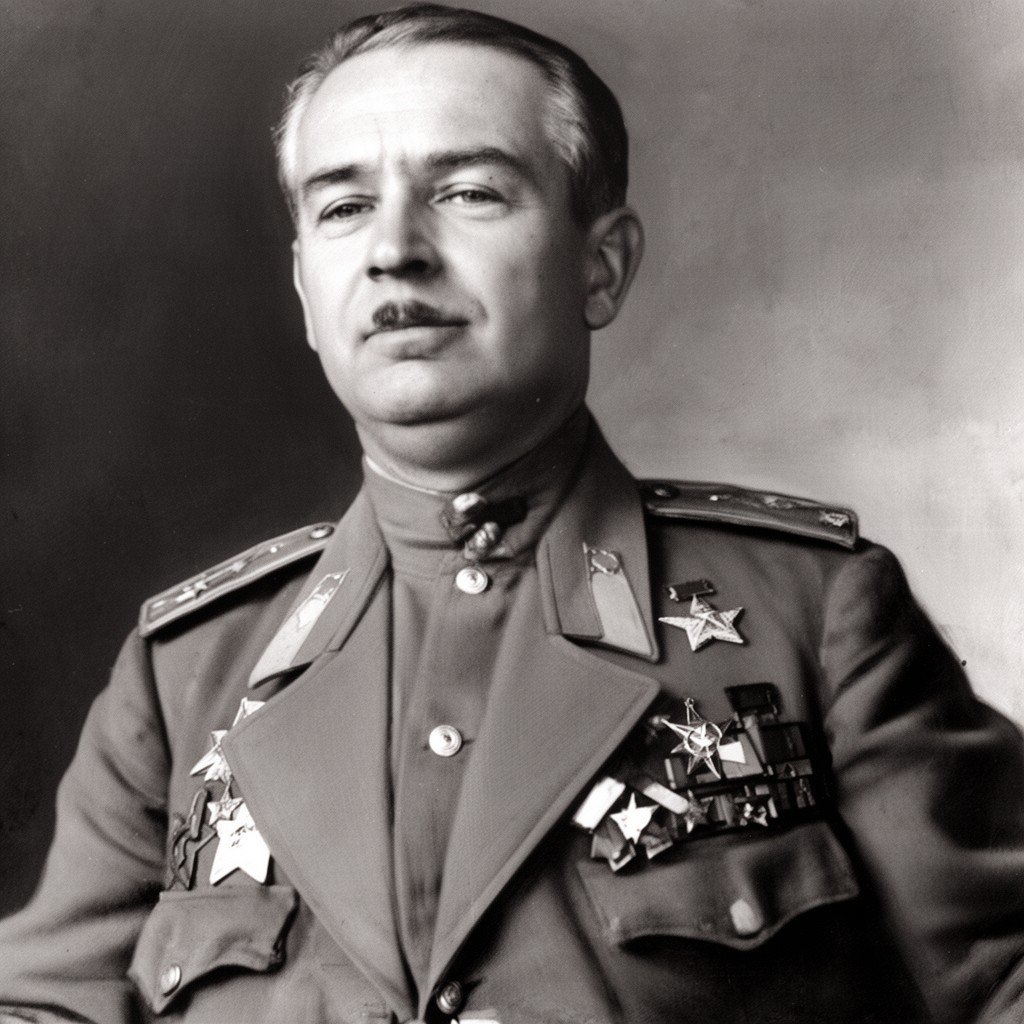 AI-generated illustration of Semyon Timoshenko