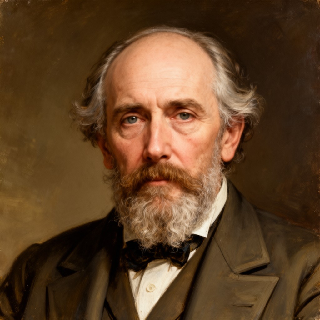 AI-generated illustration of Norman Darwin