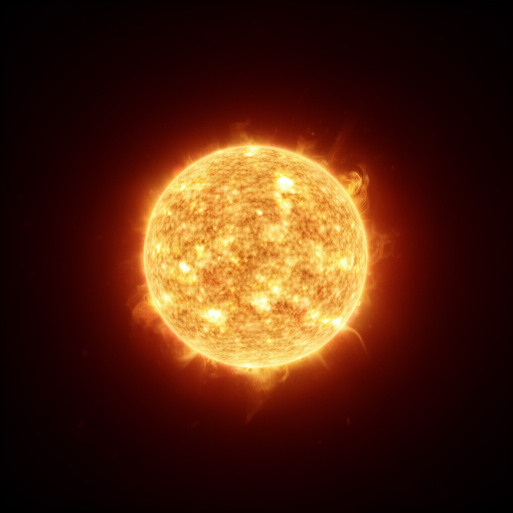 AI-generated illustration of Sun
