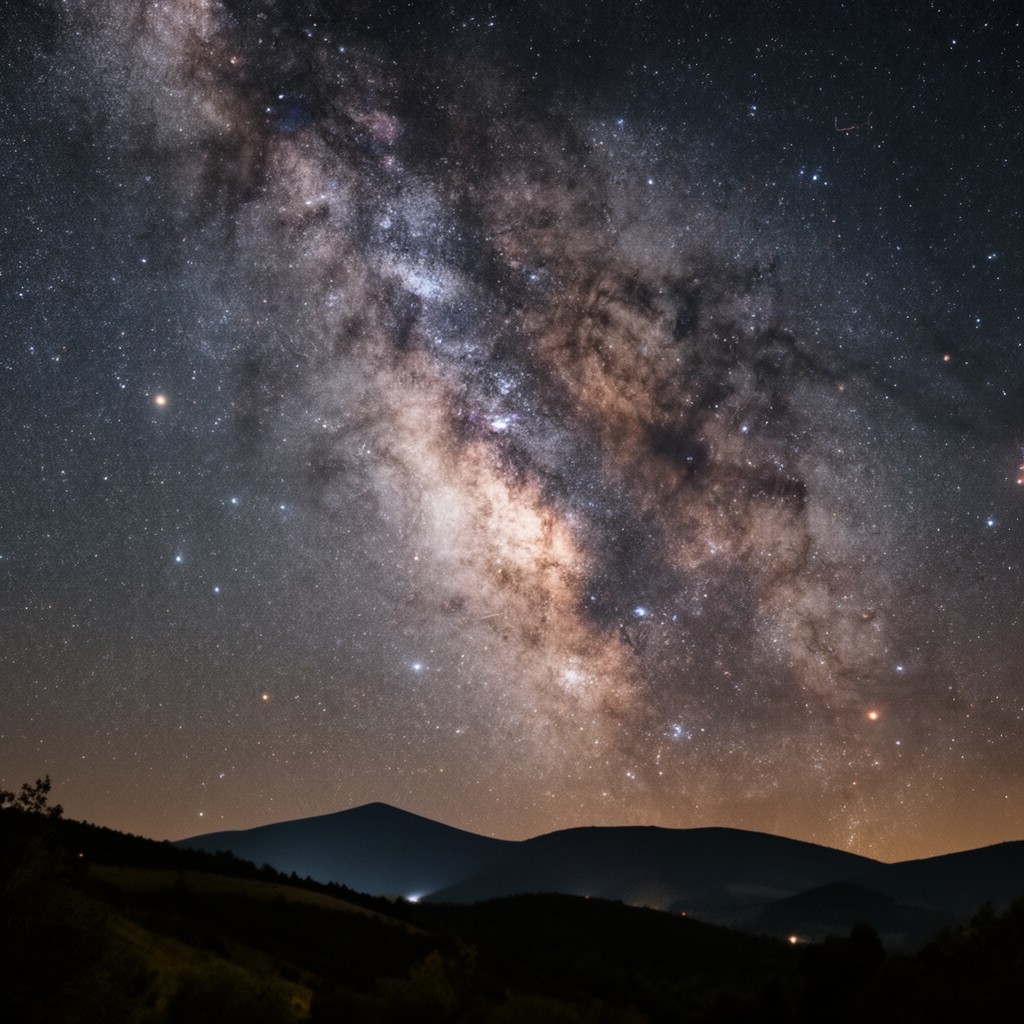 AI-generated illustration of Milky Way